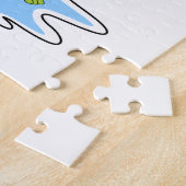 Puzzle Grenouille à la plongée avec tuba (Côté)