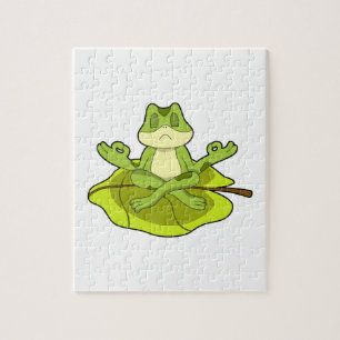 Puzzle Grenouille à méditer