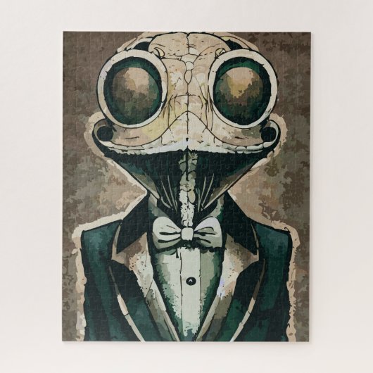 Puzzle Grenouille Aristocrate (Vertical)