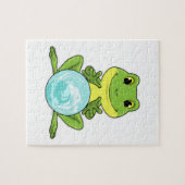 Puzzle Grenouille avec boule de cristal (Horizontal)
