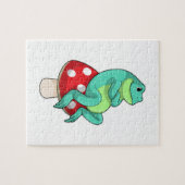 Puzzle Grenouille avec Champignon (Horizontal)