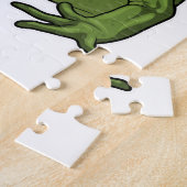 Puzzle Grenouille avec lunettes de soleil (Côté)