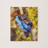 Puzzle Grenouille bleue (Vertical)
