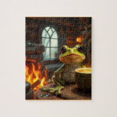 Puzzle Grenouille confortable (Vertical)