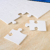 Puzzle Grenouille en snowobarder avec snowboard (Côté)