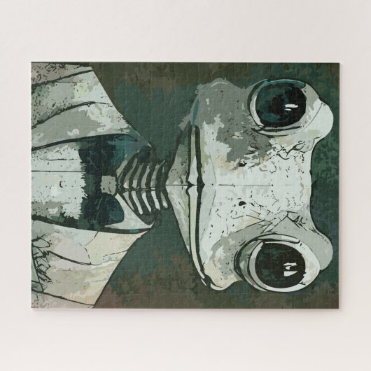 Puzzle Grenouille intellectuelle (Horizontal)