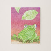 Puzzle grenouille mignonne (Vertical)