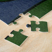 Puzzle Grenouille sur Lily Pad dans l'étang (Côté)