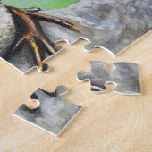 Puzzle Grenouille sur un rocher (Côté)