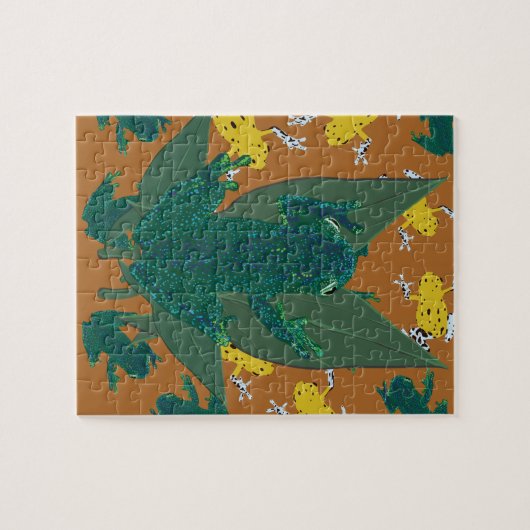 Puzzle Grenouilles tropicales (Horizontal)