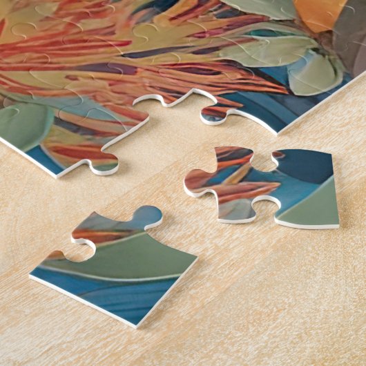 Puzzle Grey Kangaroo en australien Bush (Côté)