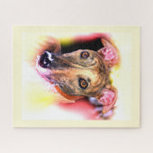Puzzle Greyhound (Horizontal)