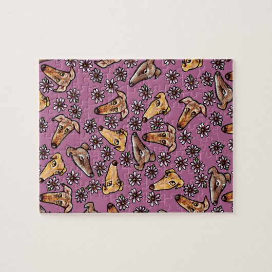 Puzzle Greyhound Snoots (Horizontal)