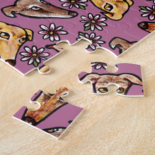 Puzzle Greyhound Snoots (Côté)