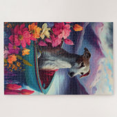 Puzzle Greyhound sur une pagaie : une aventure panoramiqu (Horizontal)