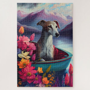 Puzzle Greyhound sur une pagaie : une aventure panoramiqu