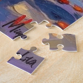 Puzzle Greyhound Trick-or-Treating en costumes d'Hallowee (Côté)