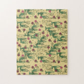 Puzzle Greyhounds et Rose (Vertical)