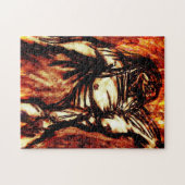 Puzzle Grief et dépression Charbon à base de feu (Horizontal)