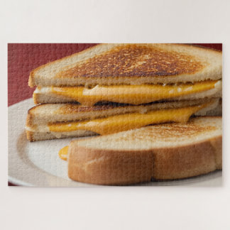Puzzle Grilled Cheese Sandwich