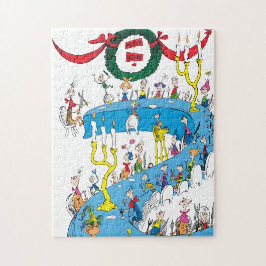 Puzzle Grinch Classique | Fête Joyeuse Joyeuse (Vertical)