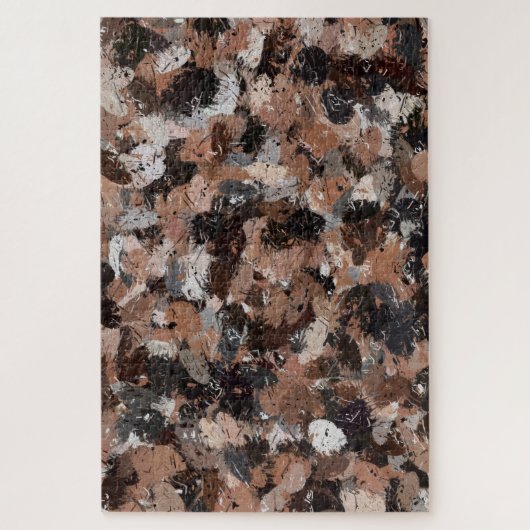 Puzzle Gris, Brown et noir (Vertical)