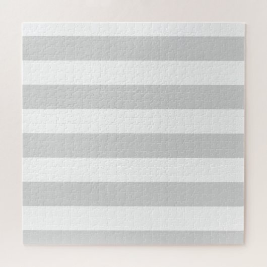 Puzzle Gris clair et blanc (Horizontal)