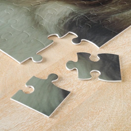 Puzzle gris de chien de Lhasa Apso (Côté)