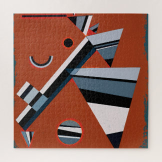 Puzzle Gris de Kandinsky Peinture Abstraite Art moderne