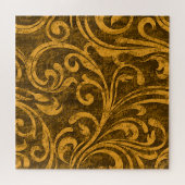 Puzzle Gris floral, texture transparente haute résolution (Horizontal)
