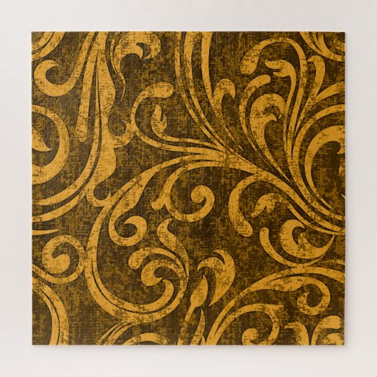 Puzzle Gris floral, texture transparente haute résolution (Vertical)