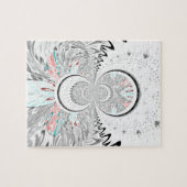 Puzzle Gris Kaleidoscope Art (Horizontal)