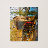 Puzzle Grist Mill Georgia. (Vertical)