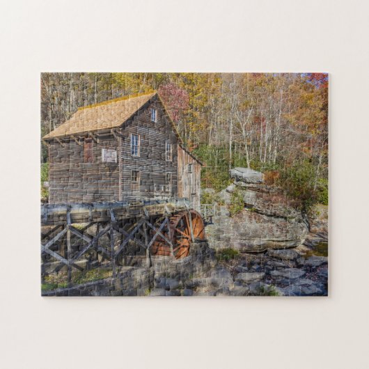 Puzzle Grist Mill Virginia. (Horizontal)