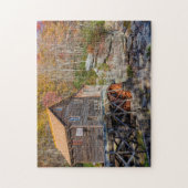 Puzzle Grist Mill Virginia. (Vertical)