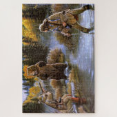 Puzzle Grizzly Bear Hunt Who's Hunting Who (Vertical)