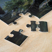 Puzzle Grizzly Bear Misty Forest (Côté)