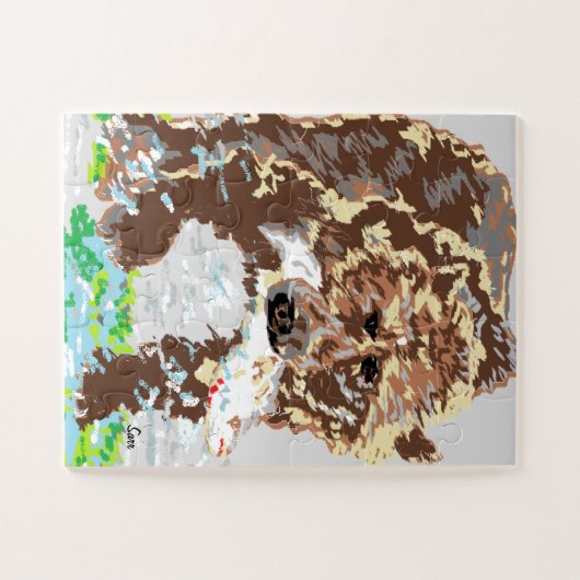 Puzzle / Grizzly Beer Legpuzzel (Horizontaal)