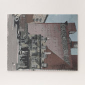 Puzzle Grocers Entrepôt Paysage industriel Vintage (Horizontal)