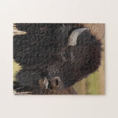 Puzzle grognement de bison de taureau (Horizontal)