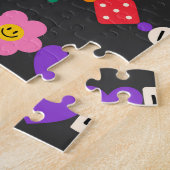 Puzzle Groovy Good Vibes Love Smile Retro Beads (Côté)