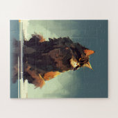 Puzzle Gros Beutiful et Majestic Chat (Horizontal)