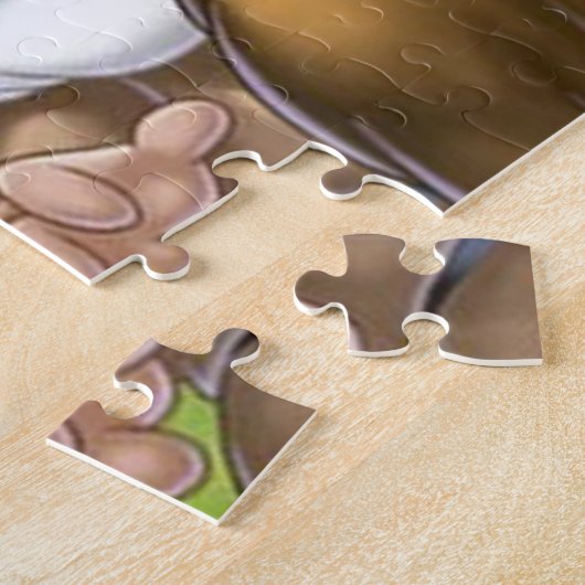 Puzzle Gros blanc (Côté)