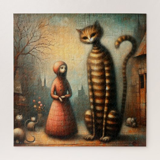 Puzzle Gros chat (Vertical)