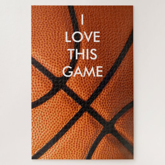 Puzzle Gros plan de basket - Art sportif populaire (Vertical)