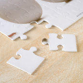 Puzzle Gros plan d'un bébé poussin avec trois oeufs (Côté)