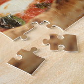 Puzzle Gros plan d'une tarte à la pizza (Côté)