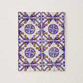 Puzzle Gros plan motif de carreaux, Portugal (Vertical)