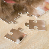Puzzle Gros plan sur golden labrador retriever dog (Côté)