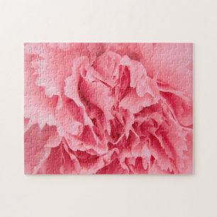 Puzzle Gros plan sur l'oeillet rose